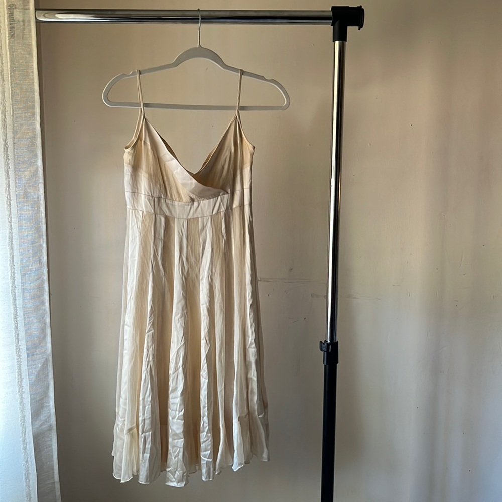 Dianne Von Furstenburg Silk Spaghetti Strap Dress